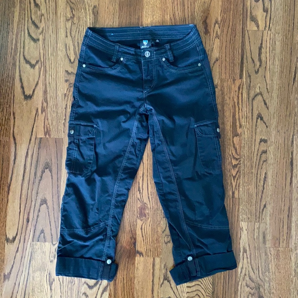 Kuhl Splash Roll-up Pants in Black, Size 4